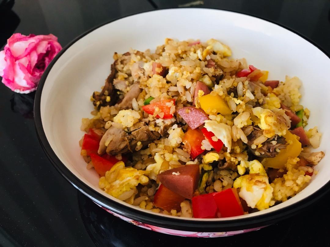 酱油炒饭(超级简单)