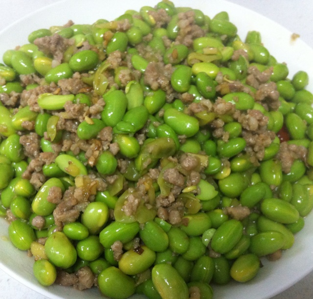 肉末豌豆
