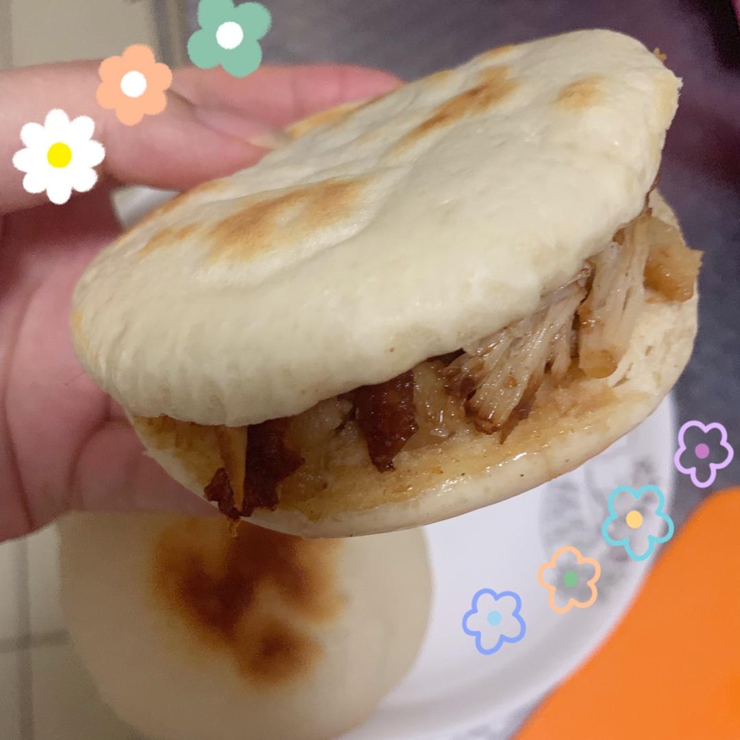 肉夹馍(白吉馍的制作)