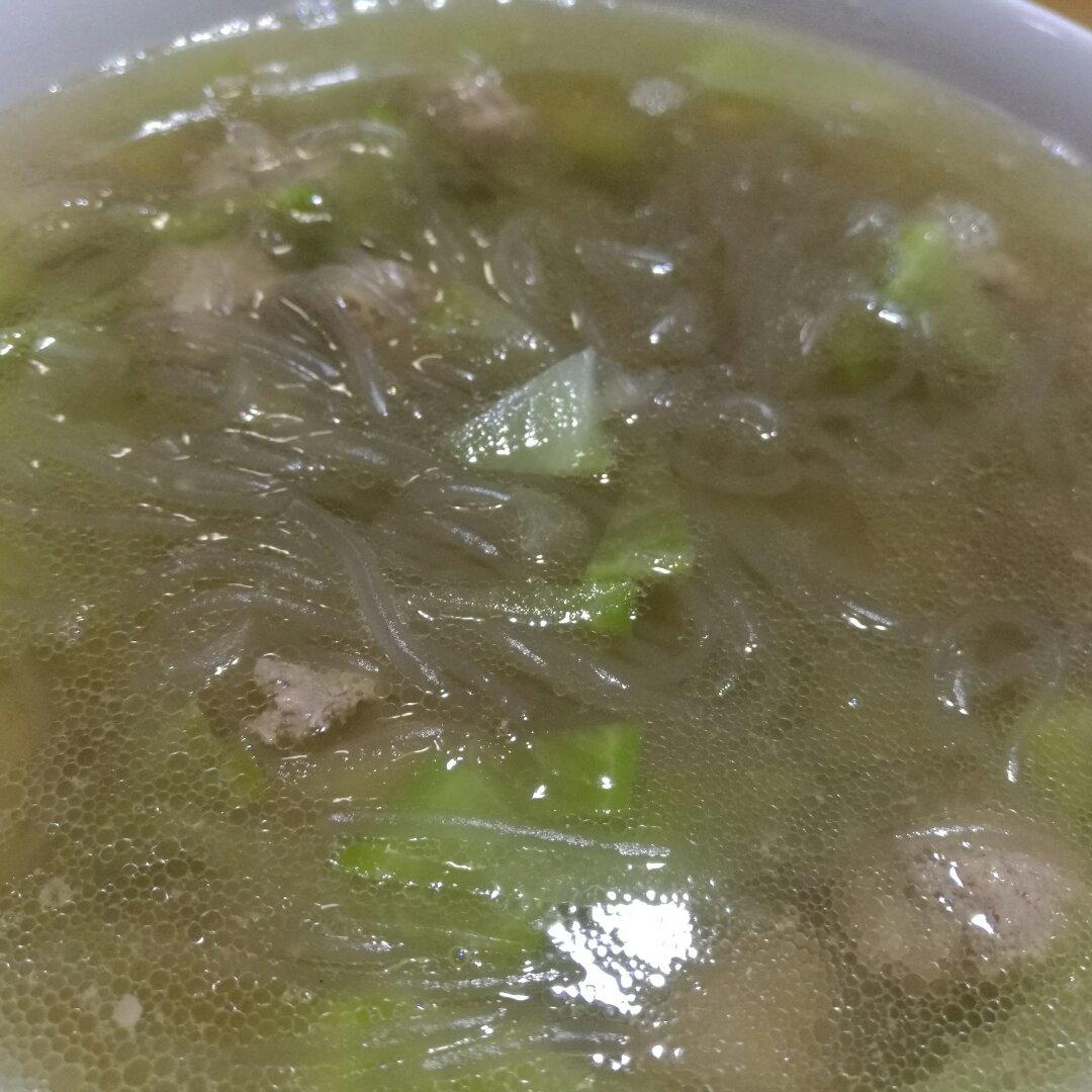 羊肉丸子萝卜丝汤