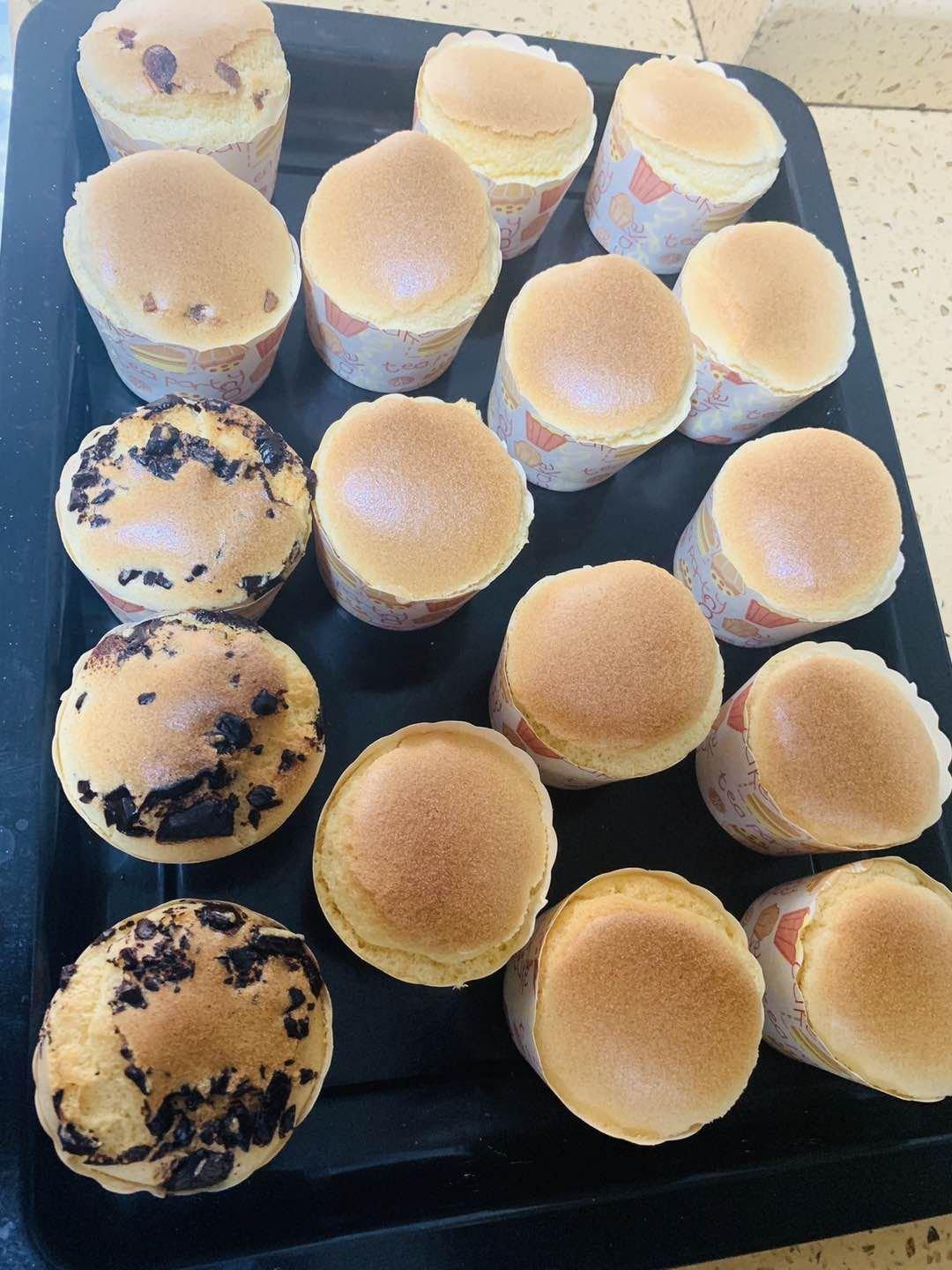 零失败~戚风纸杯小蛋糕🍰 ✨／8寸版戚风蛋糕