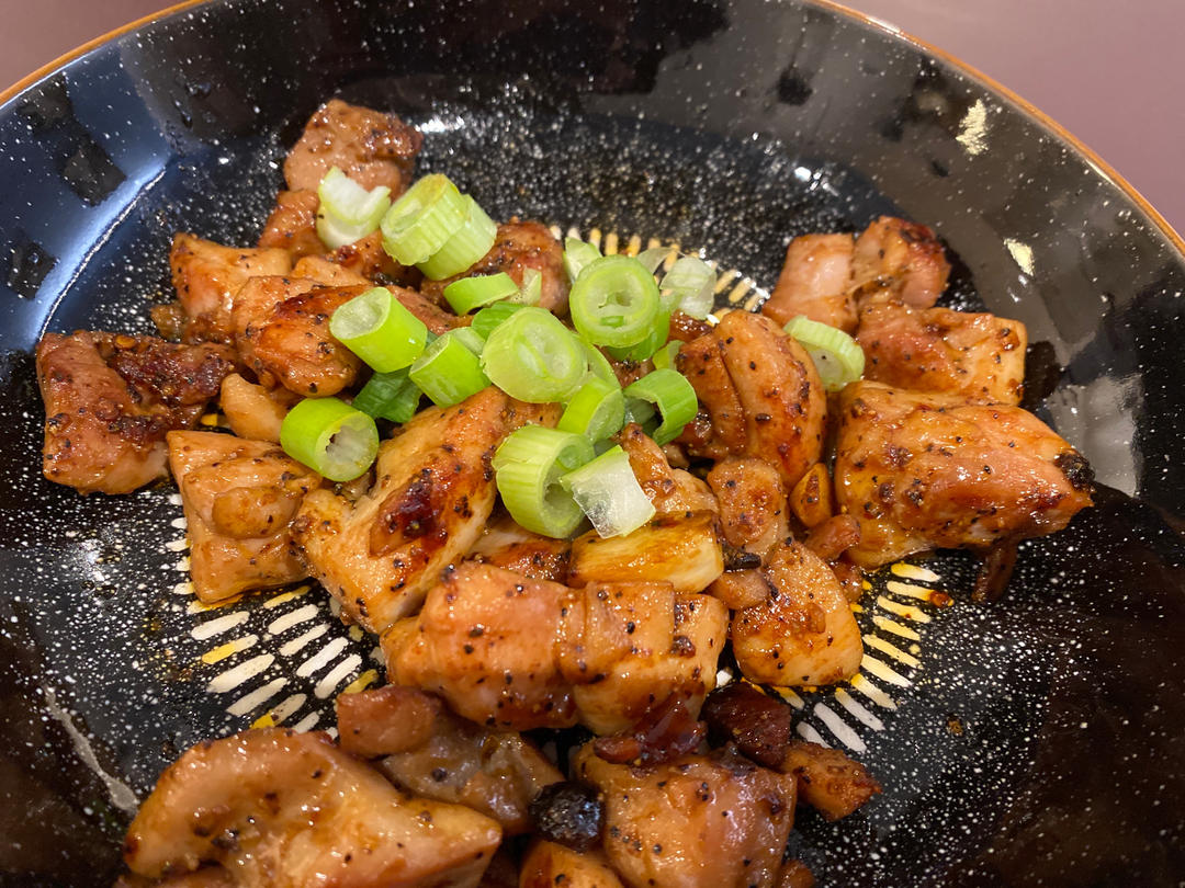孜然蒜香鸡胸肉