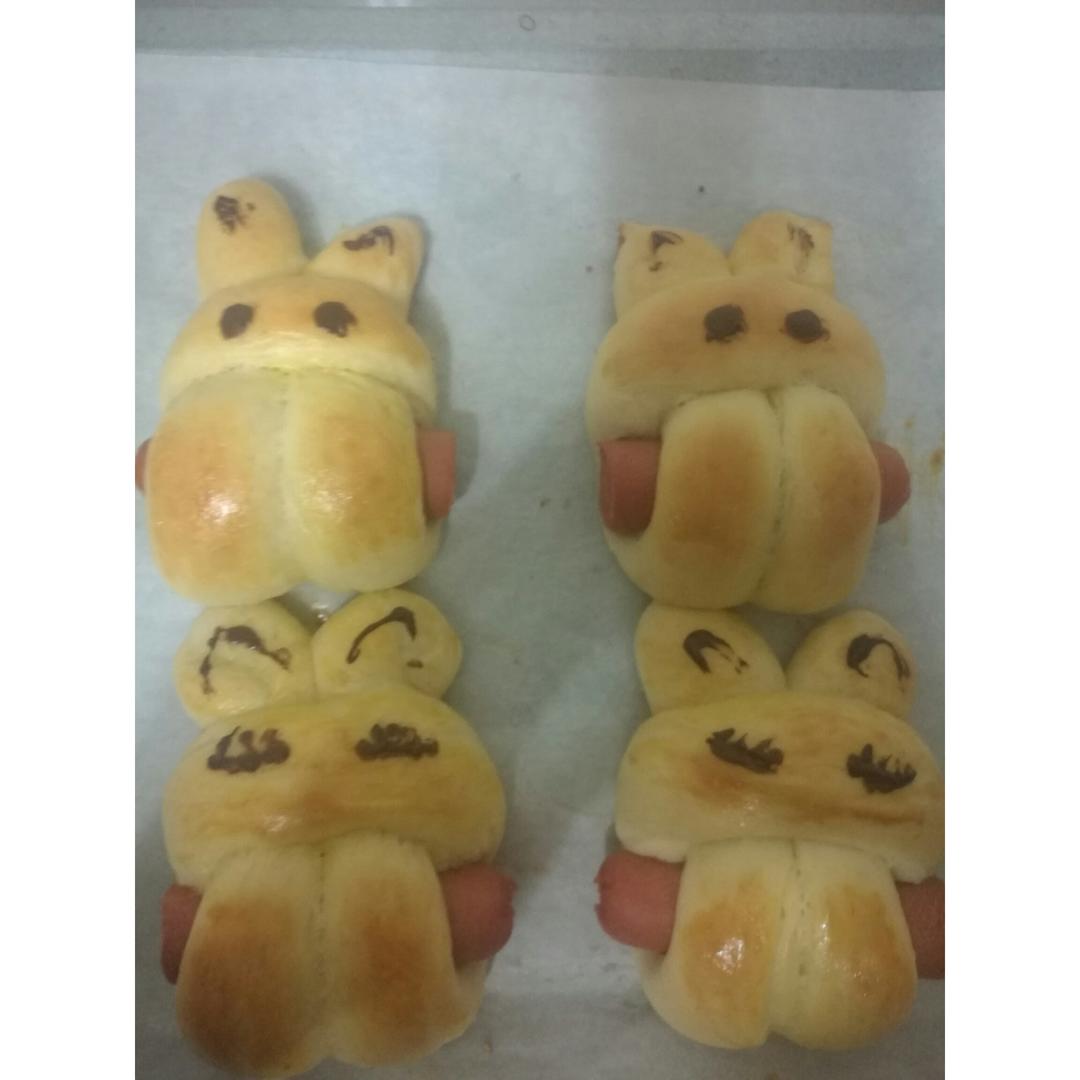 小兔子热狗包