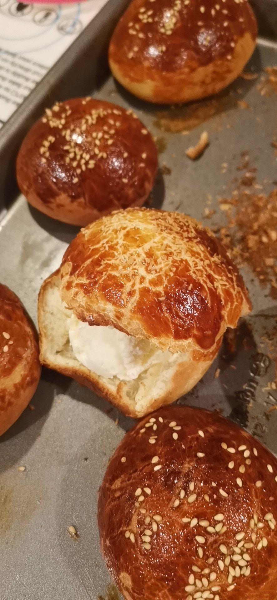 新手一发：奶香小面包