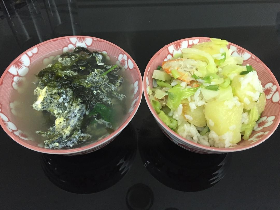 土豆焖饭（电饭锅版）