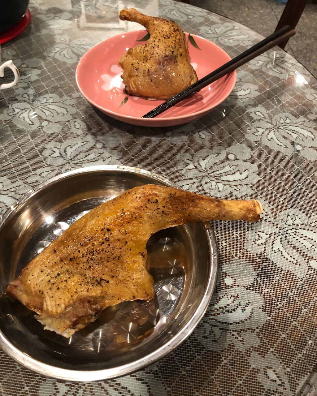 脆皮烤鸡