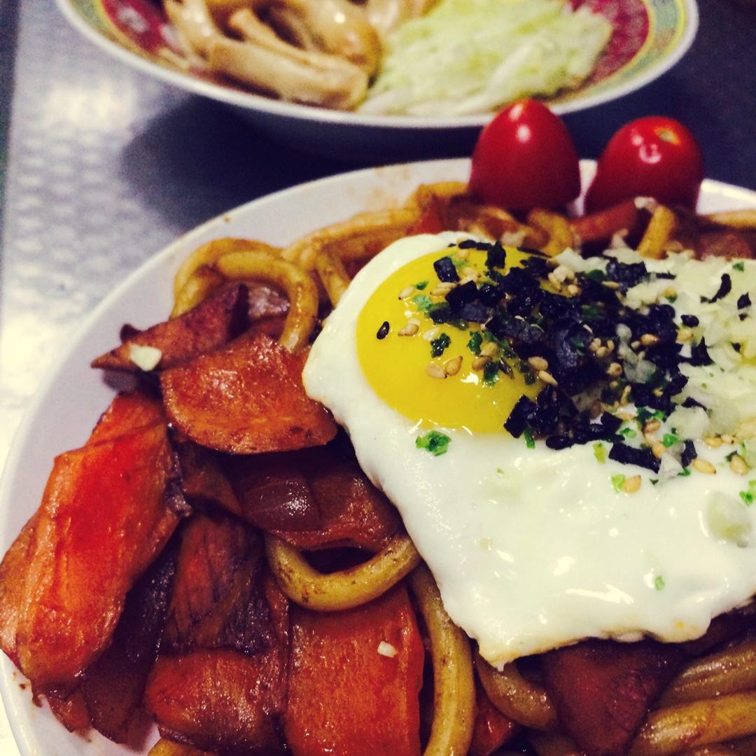 焼きそば（日式酱油炒面）