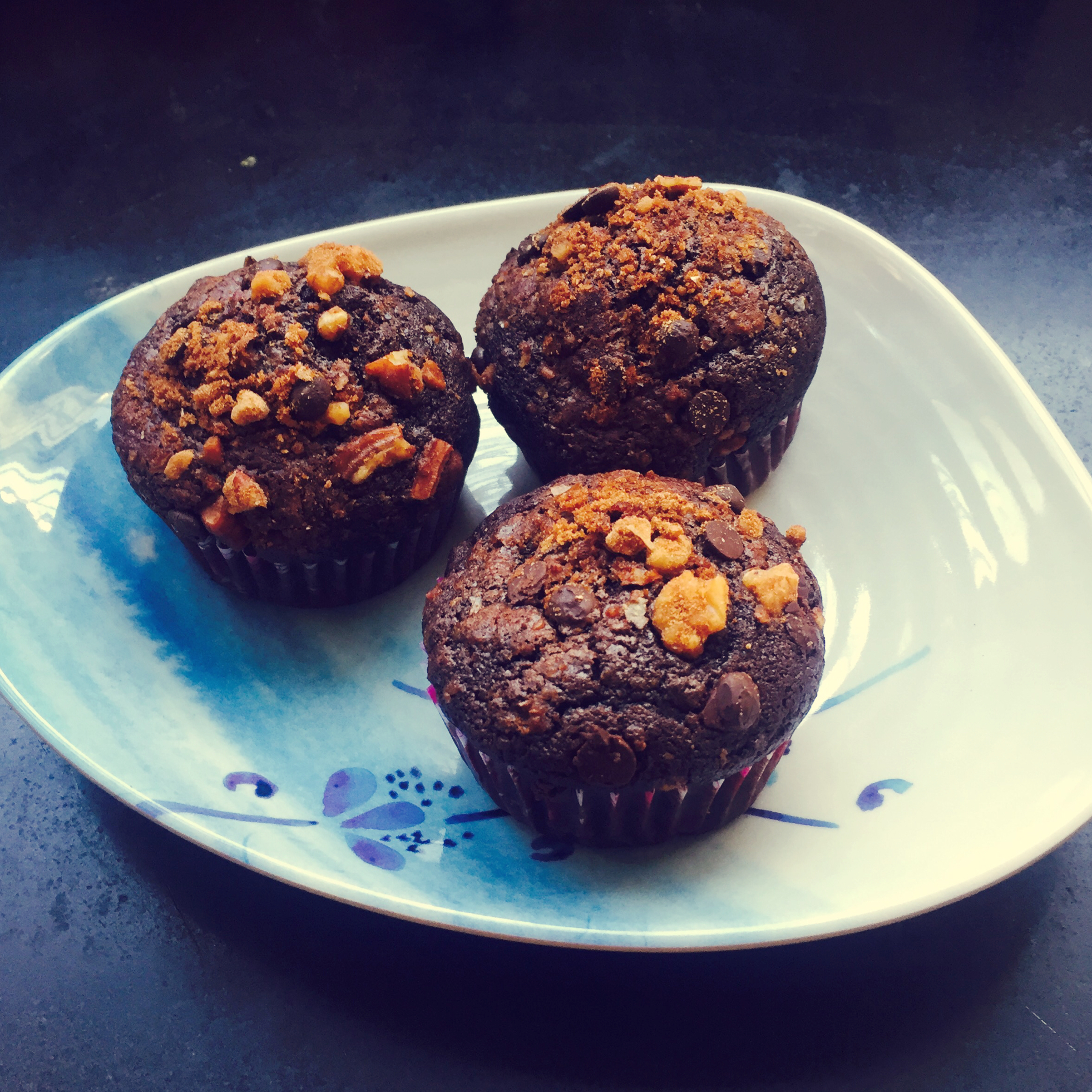 浓情巧克力摩卡马芬<Chocolate Espresso Muffins>