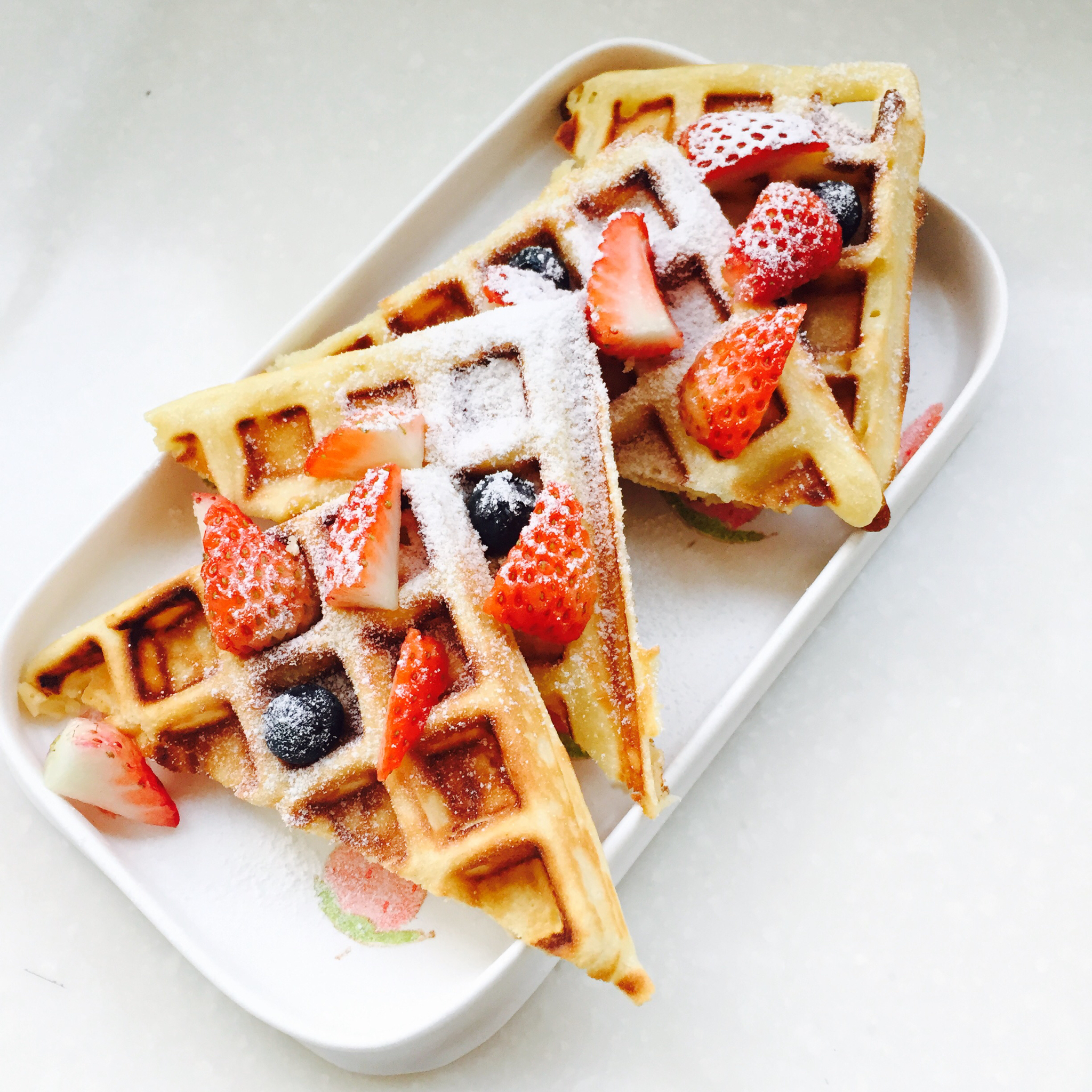 todouoooo做的格子松饼