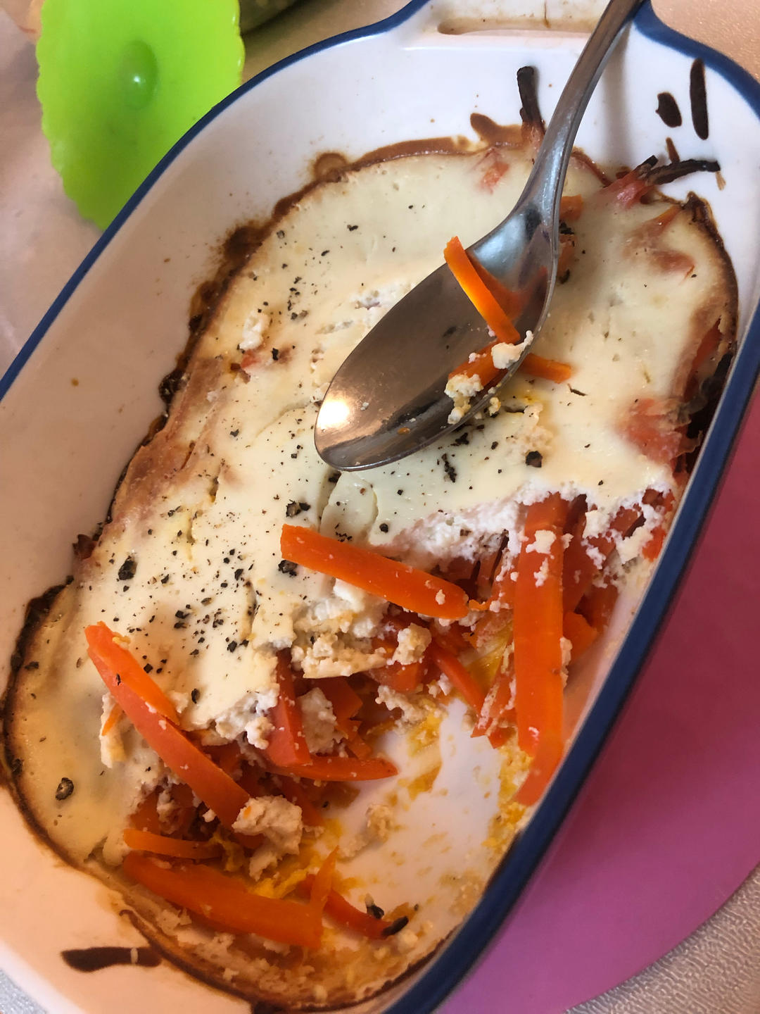 哥本哈根Day4--白干酪 焗胡萝卜鸡蛋