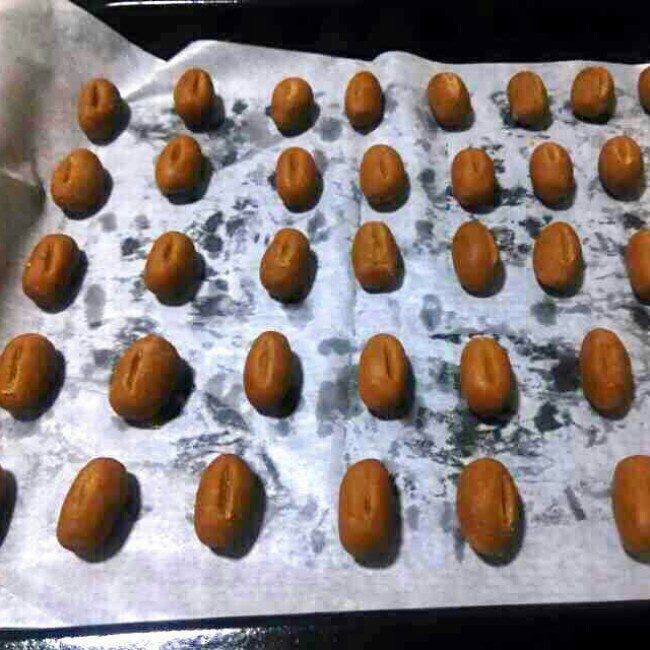 咖啡豆豆饼干