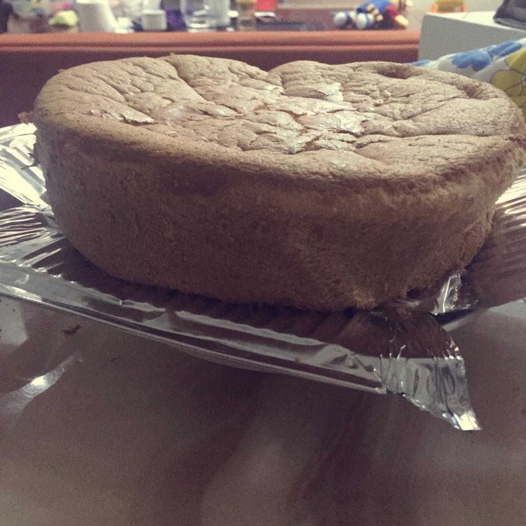 超好记八寸戚风蛋糕（后蛋法）