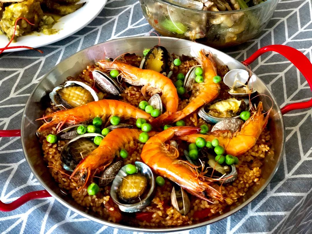 【曼食慢语】Seafood Paella 西班牙海鲜饭