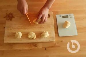 抹茶红豆蛋糕卷面包的做法 步骤7