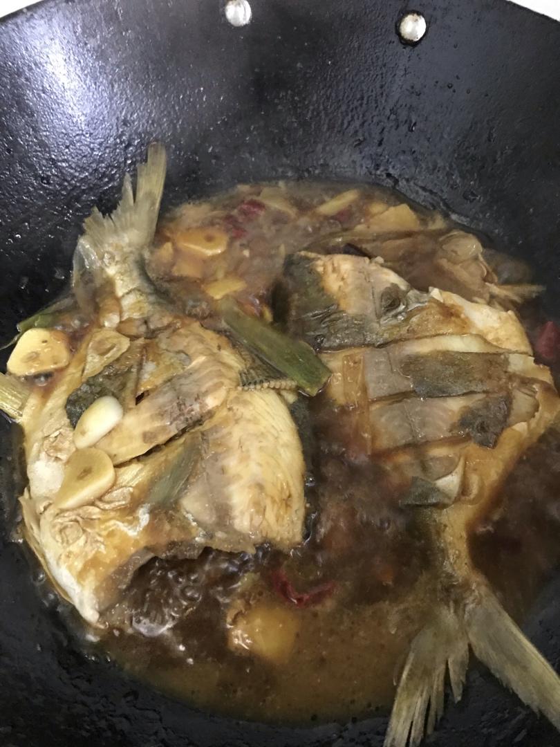 干烧鲳鱼