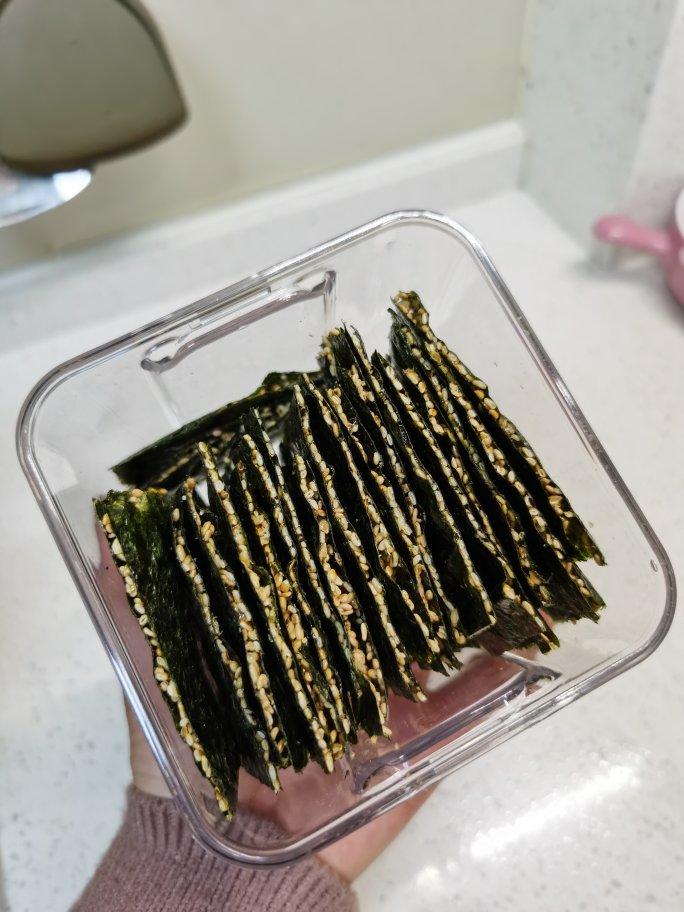 芝麻夹心海苔【操作简单的酱料】