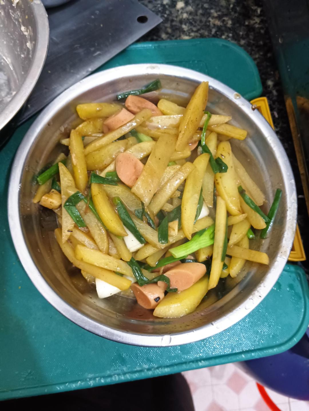 炝炒土豆