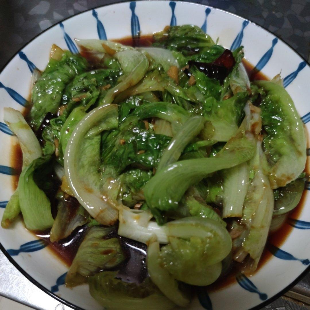 小炒生菜太好吃