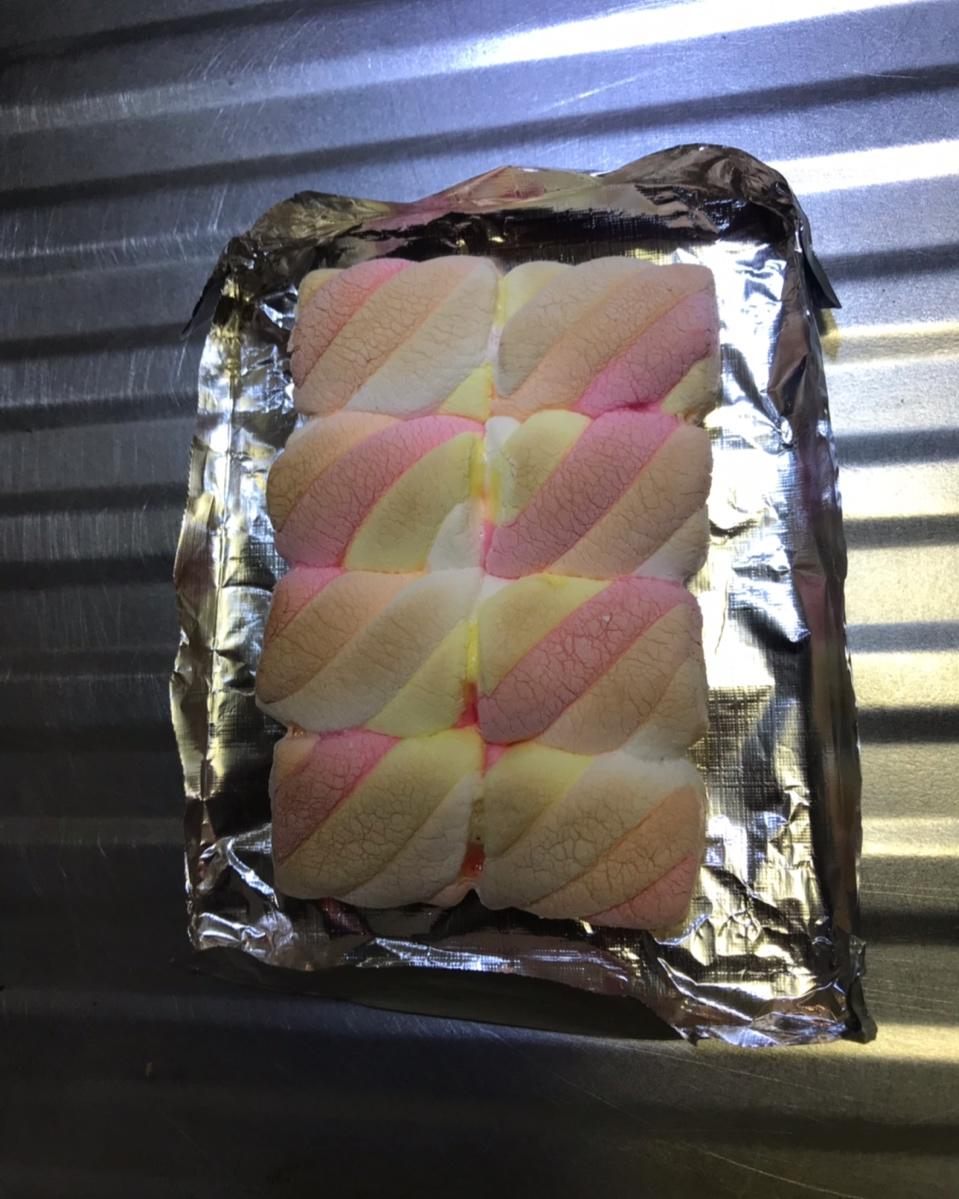 超简单的冬日甜点拉丝脆皮烤棉花糖
