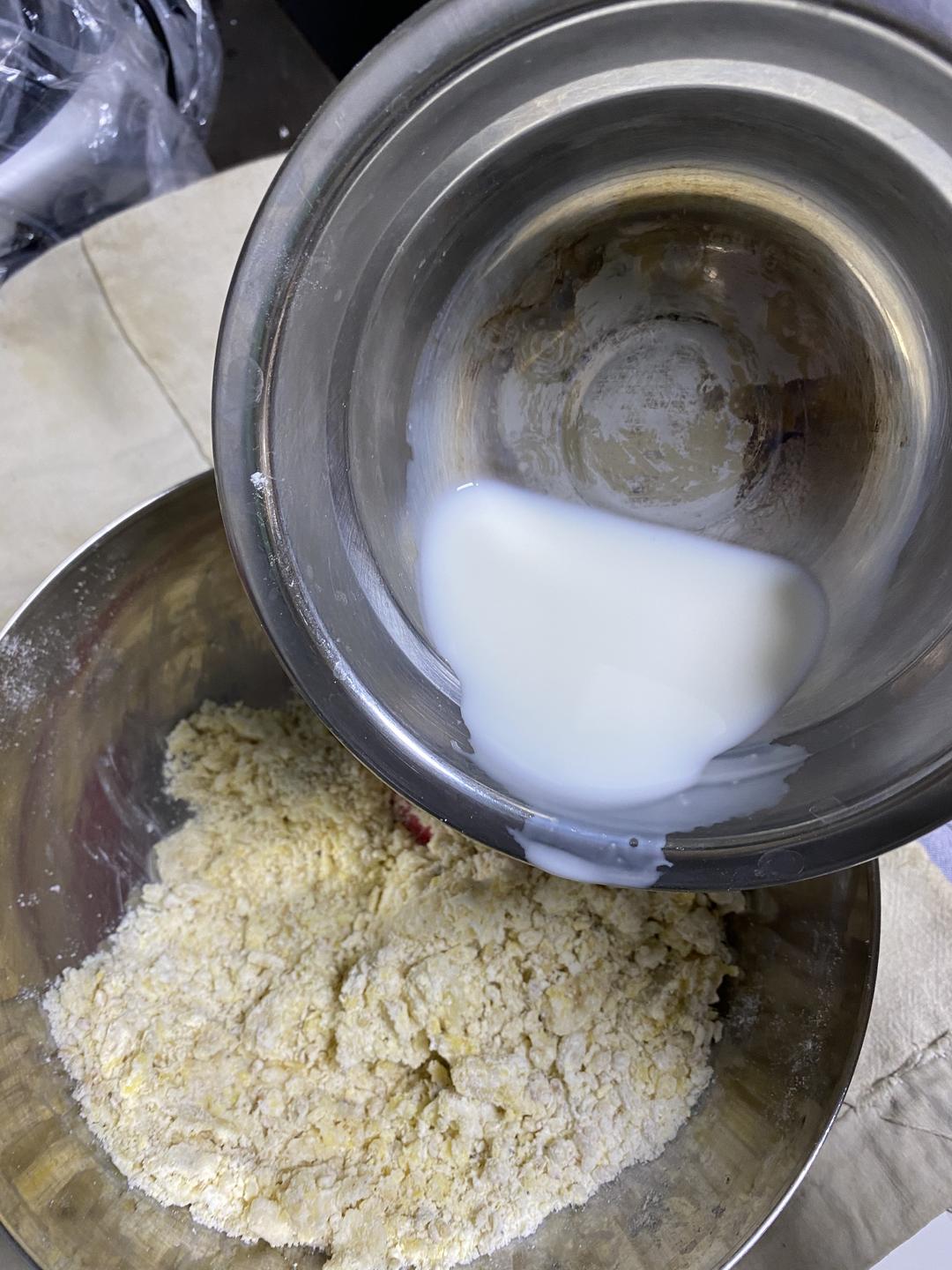 纯奶手撕吐司的做法 步骤1