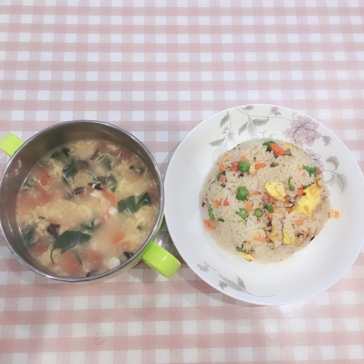 婴幼蛋炒饭