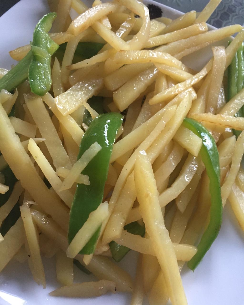 青椒土豆丝