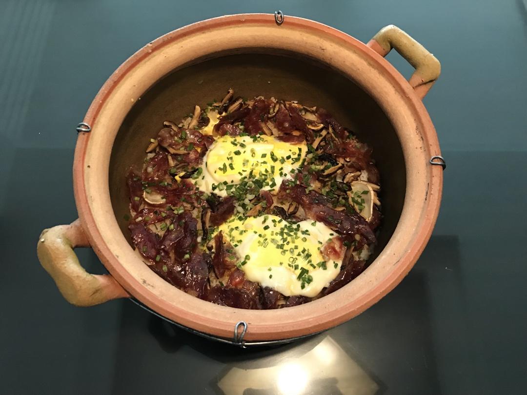香菇腊味饭--Staub珐琅铸铁锅