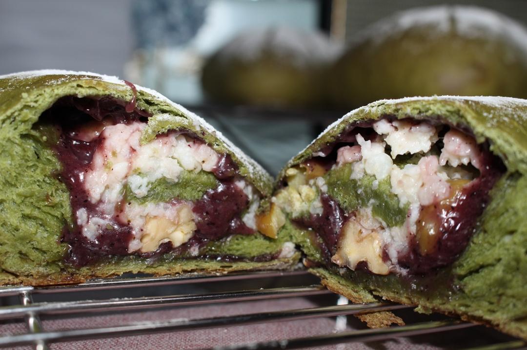 麻薯夹心可可（抹茶）软欧