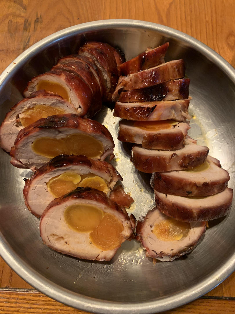 咸蛋叉烧肉（好吃得爆炸）
