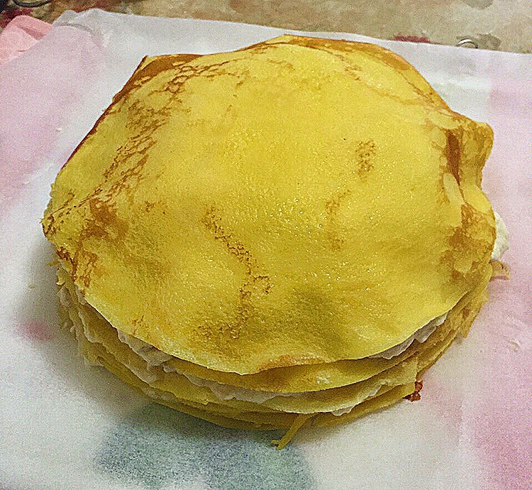 榴莲千层蛋糕（stratiform cake）