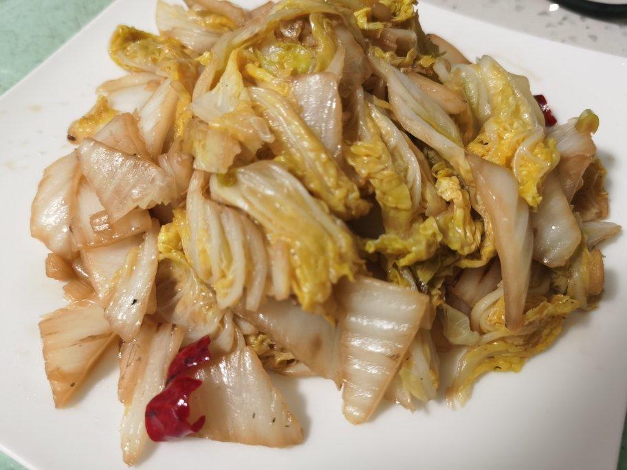 酸辣白菜-新手下厨 Spicy Sour Cabbage