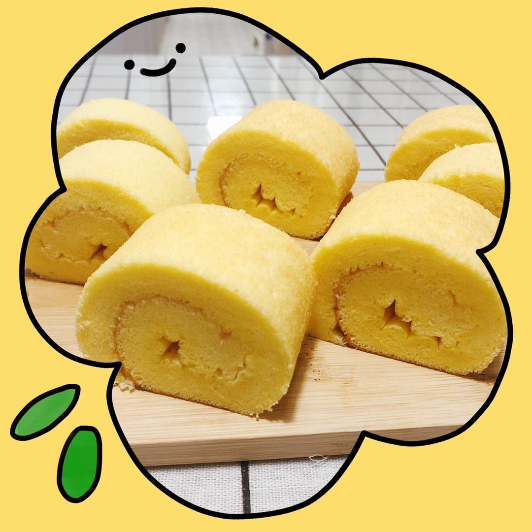原味蛋糕卷(后蛋法)