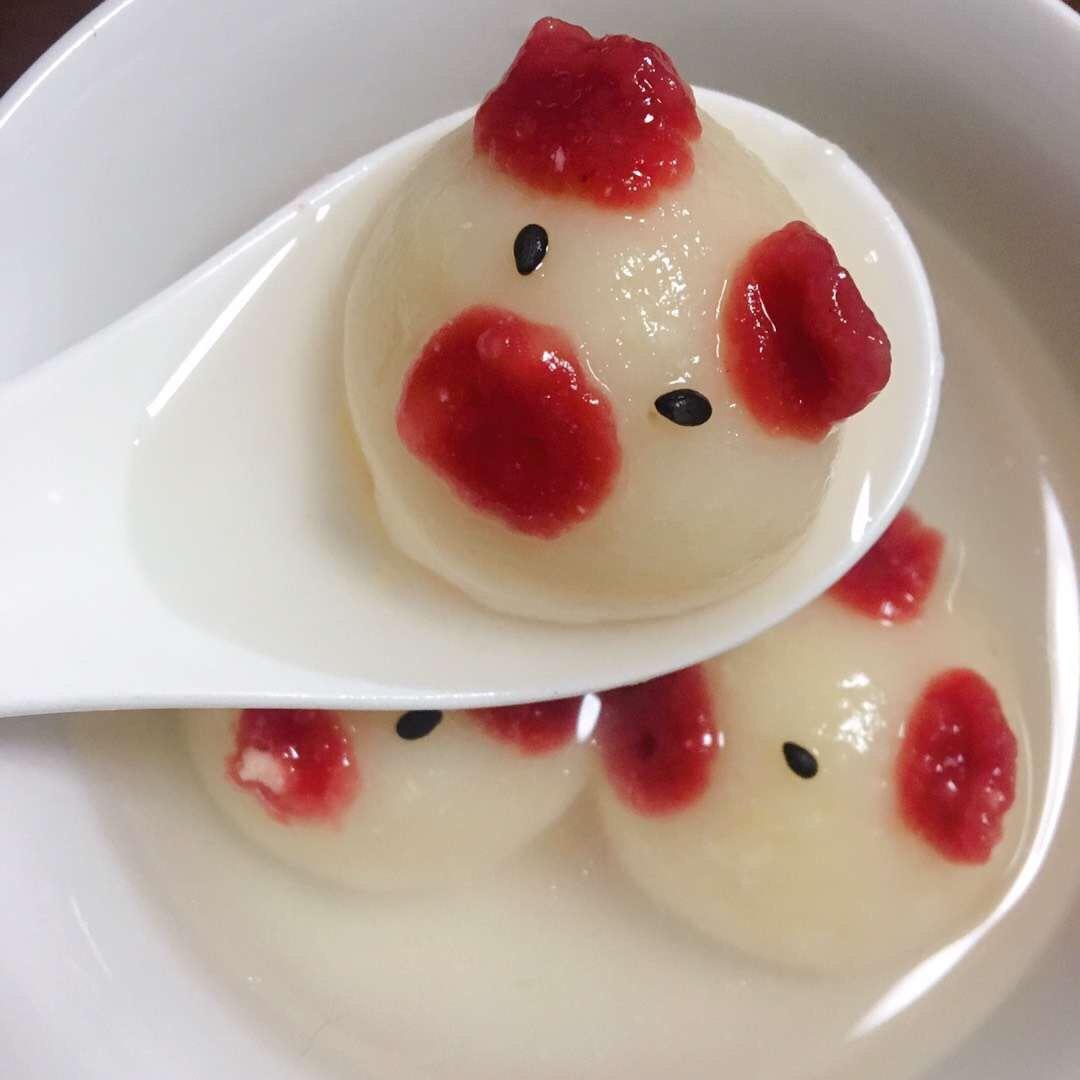 小猪汤圆