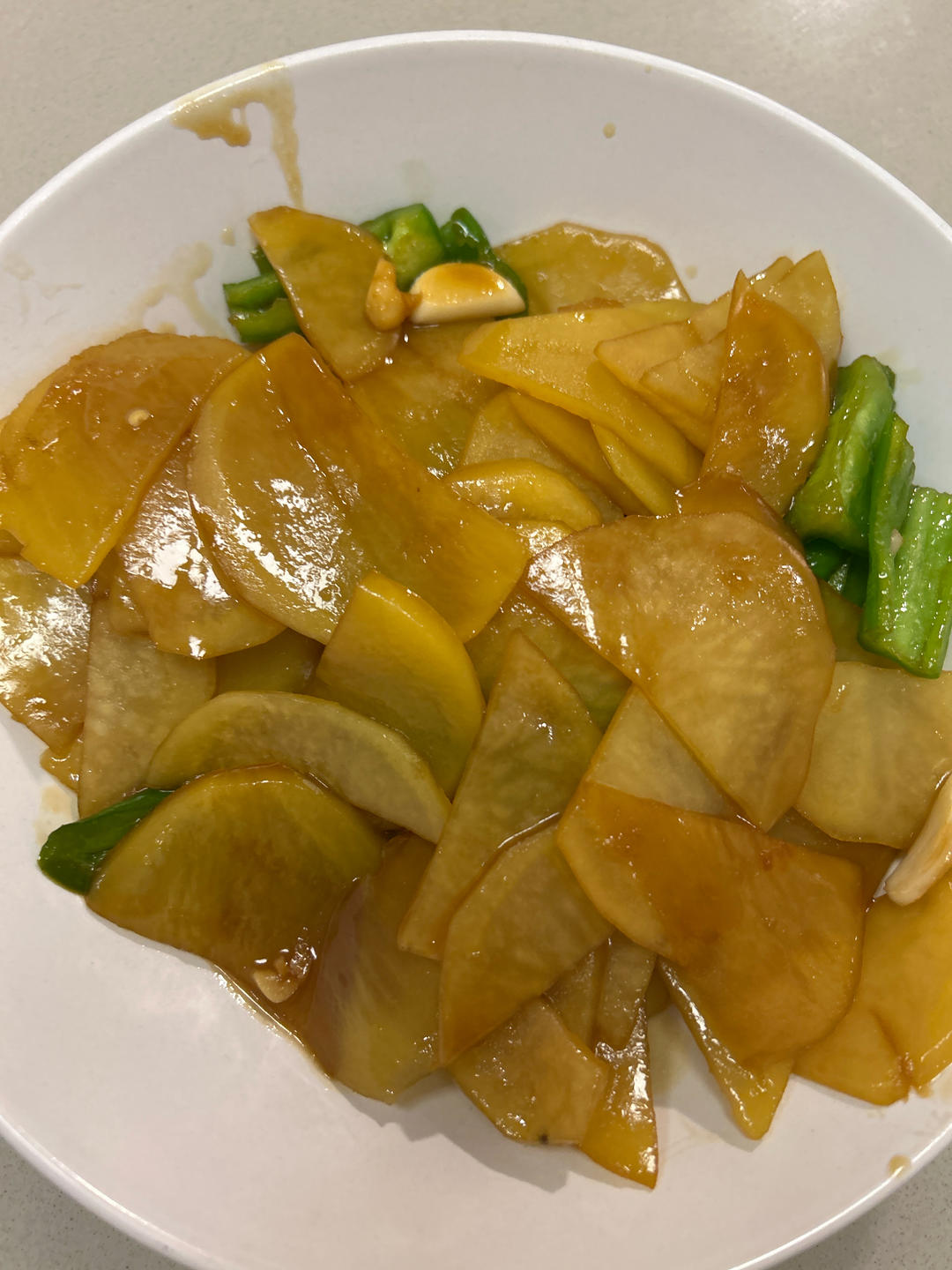 青椒土豆片