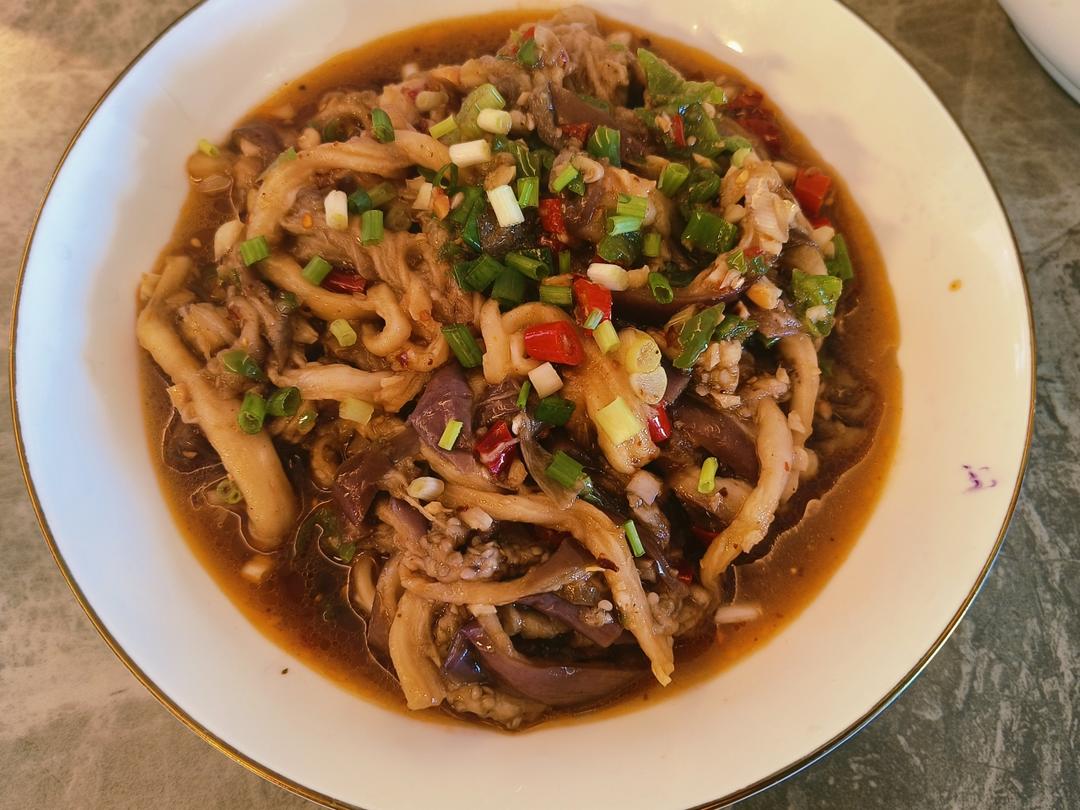 凉拌茄子这样做，堪称米饭杀手
