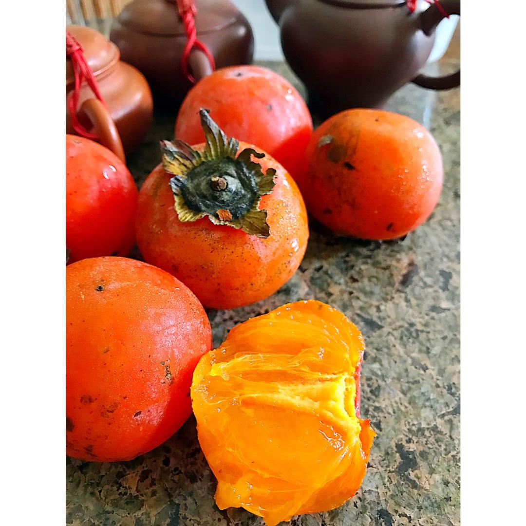 柿子熟了 吃柿子！ [附果酱做法