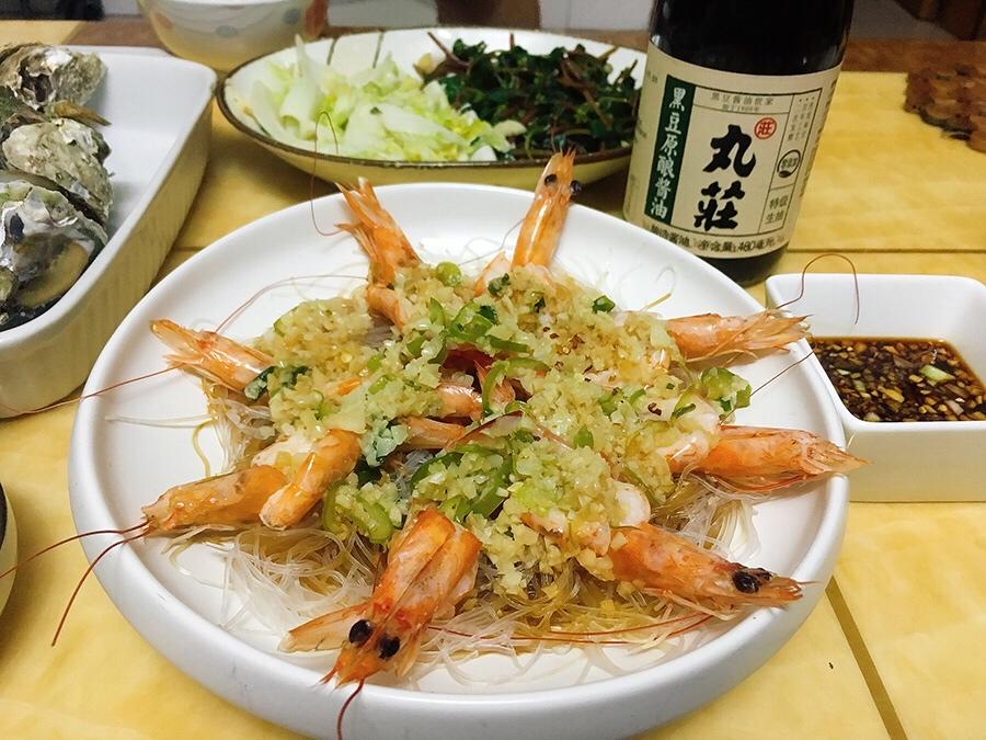 【原汁原味】蒜蓉粉丝虾