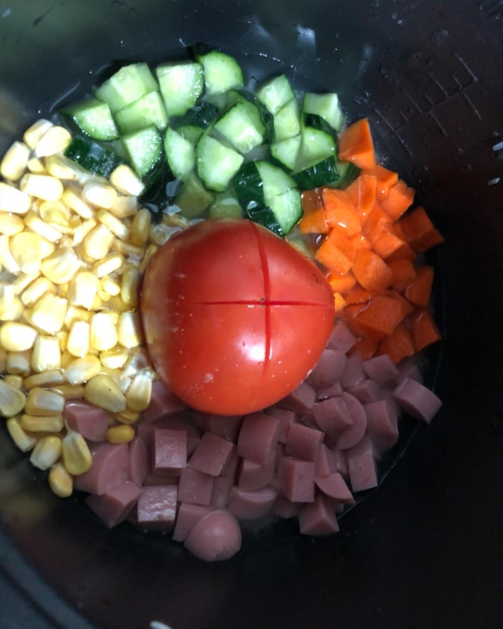 【电饭锅】一只番茄饭 番茄拌饭