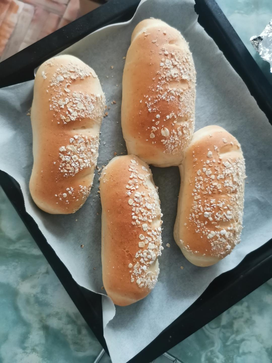 蜂蜜燕麦包