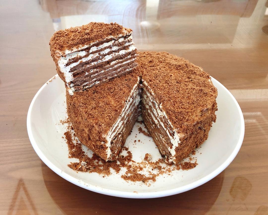 俄式提拉米苏蛋糕，成功率极高的烘焙甜品