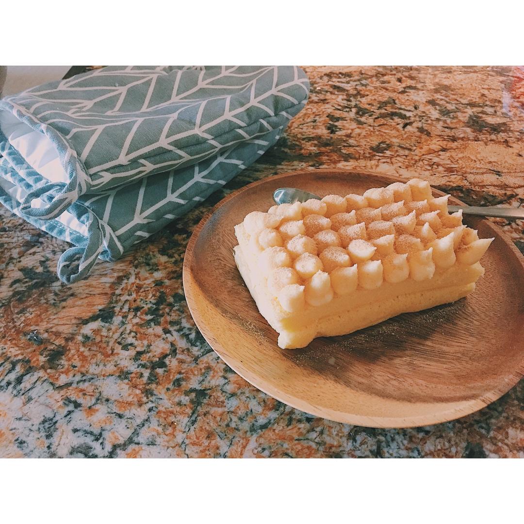 日式豆乳盒子蛋糕