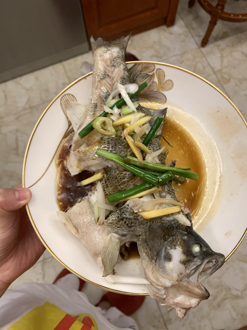 星级的清蒸鲈鱼