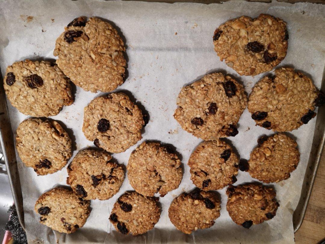 香蕉燕麦曲奇（无糖无粉无油无添加）