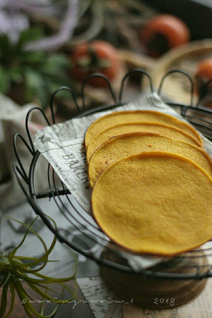 我型我秀1做的胡萝卜鸡蛋牛奶煎饼vitamix版