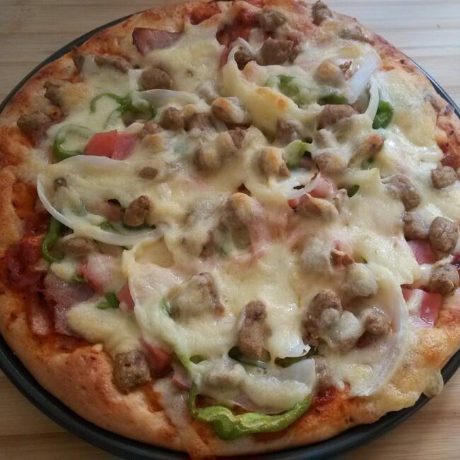 牛肉培根披萨的做法