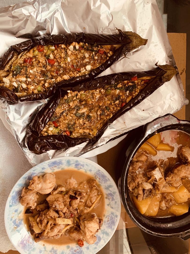烤茄子（烤箱版）