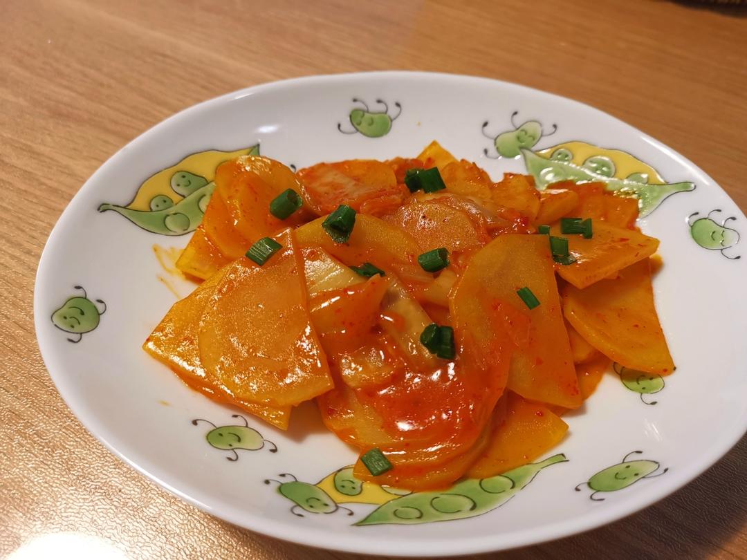 辣白菜土豆片『超级下饭菜』