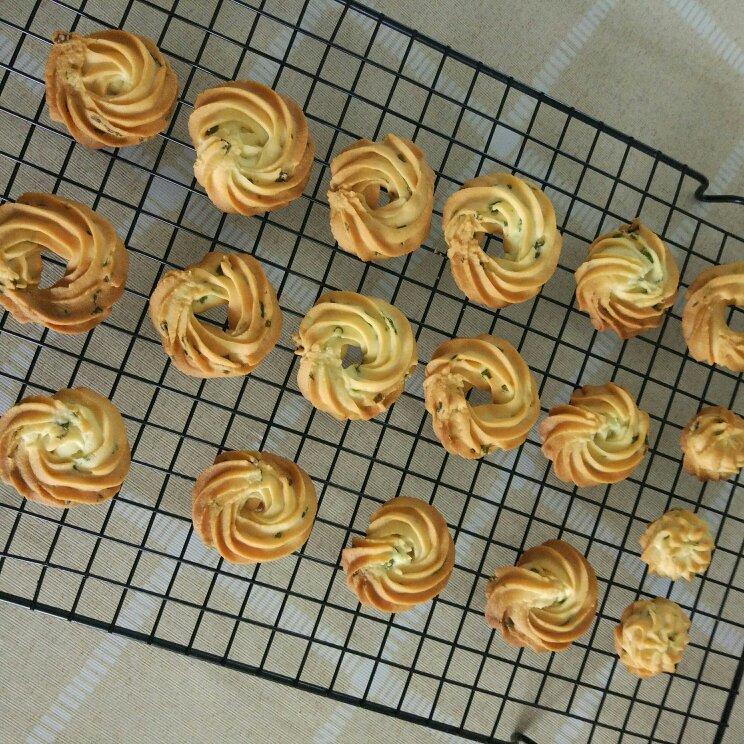 香酥又好挤的香葱曲奇