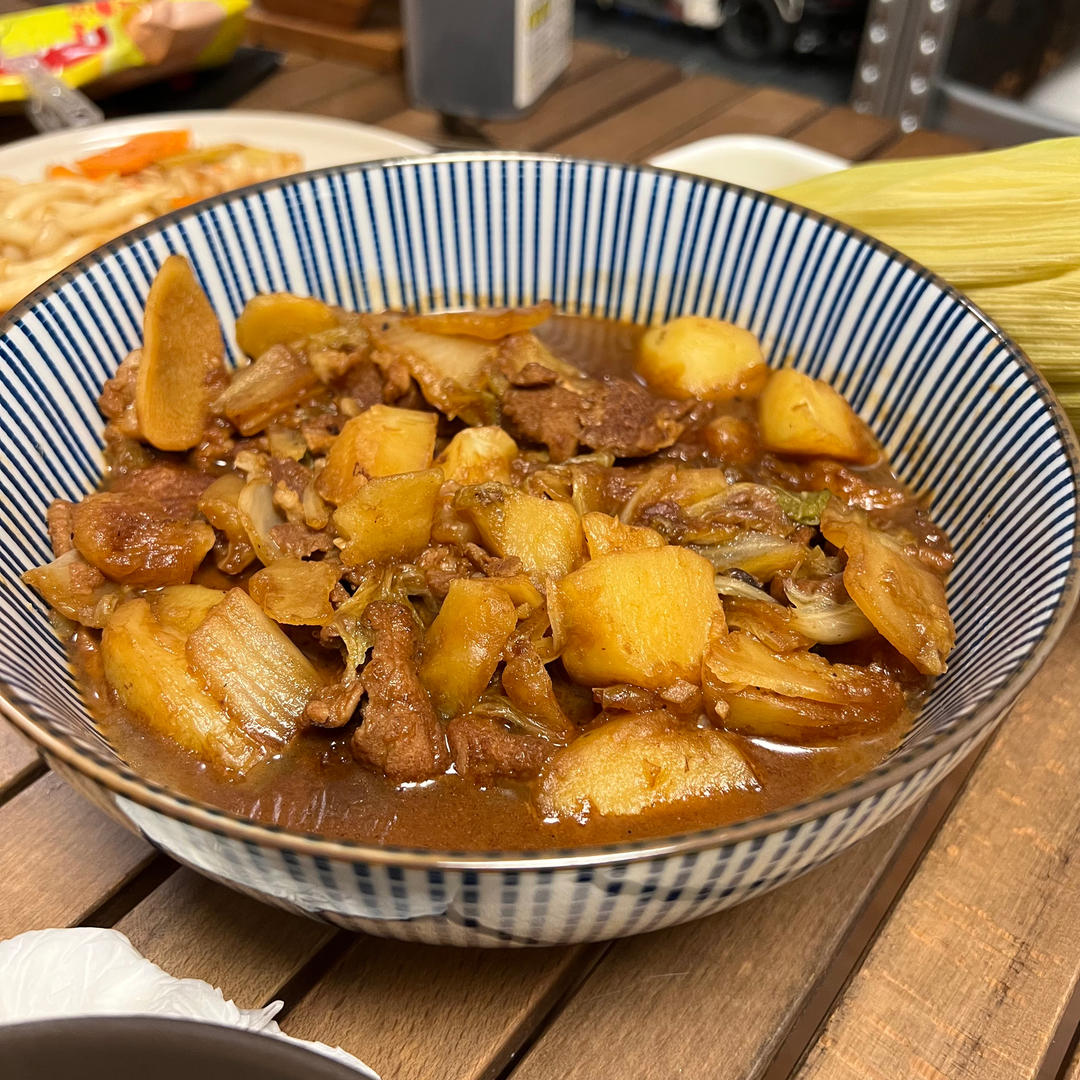 猪肉白菜炖粉条