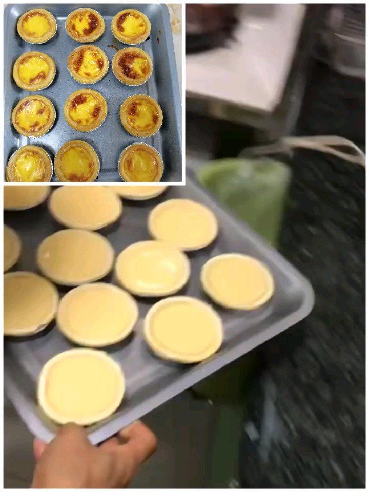 （无淡奶低糖）港式蛋挞